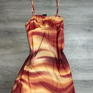 NWT west of melrose Tilly’s mini mesh dress size: S